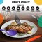 Exquisite Polished Plastic Silverware – 150 Pcs Heavy Duty Cutlery Set – 50 Each of Forks, Knives & Spoons – Disposable Utensil Set for Parties, Events & Catering – Flatware Set by Party Solids